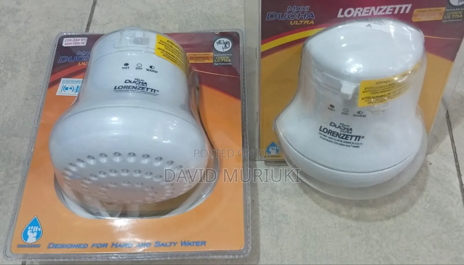 Lorenzetti Electric Shower Head