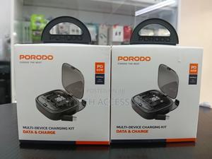 Porodo Multi-Device Charging Kit Data Charge - Black - thumbnail 2
