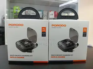 Porodo Multi-Device Charging Kit Data Charge - Black