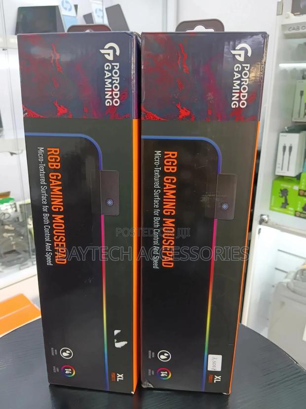 The Porodo Gaming RGB Mousepad Xl (Model Pdx111).