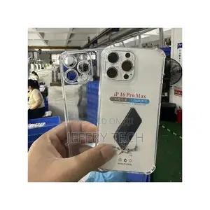 Clear Case With Bumper for iPhone 16 Pro Max
