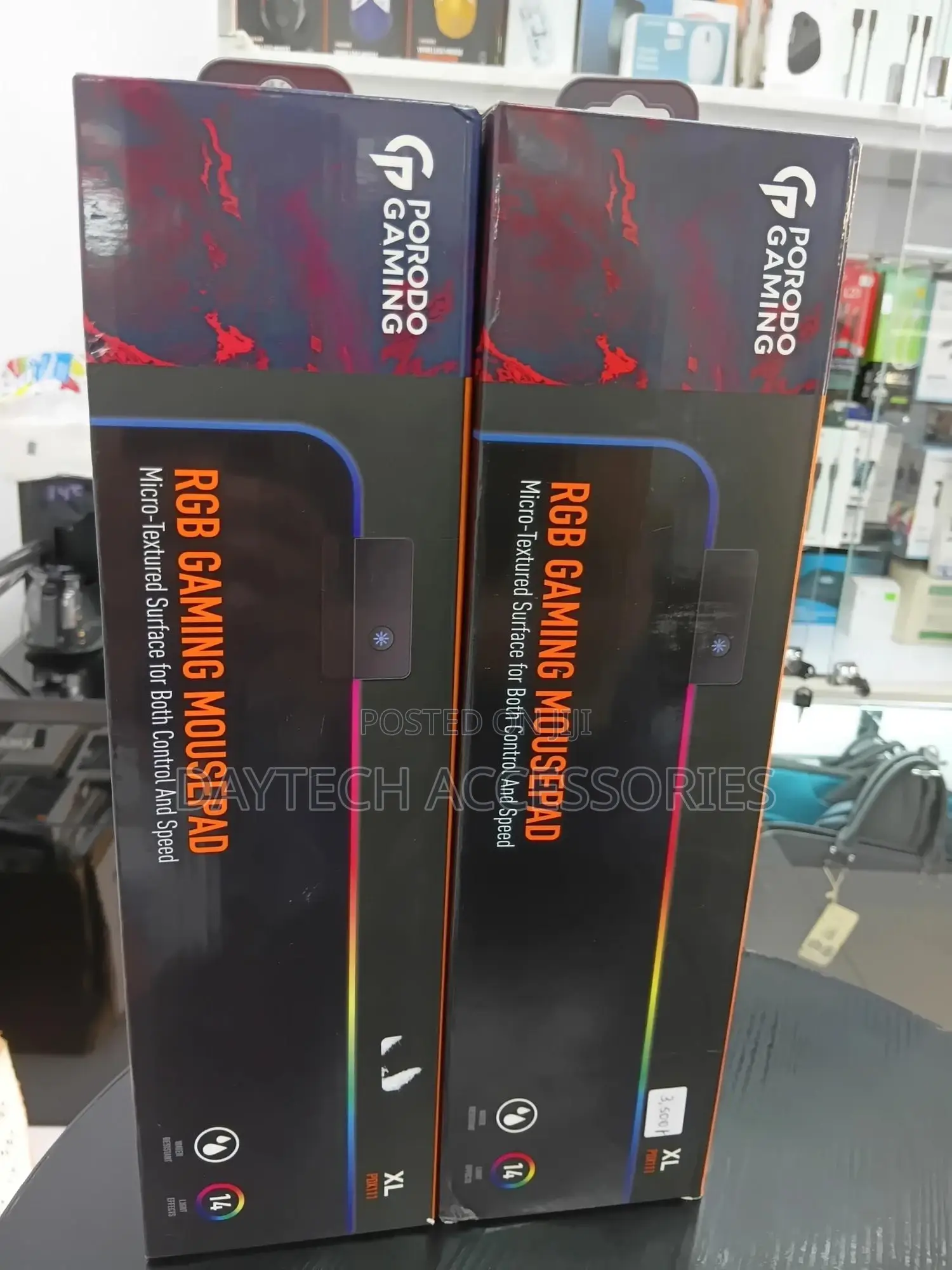 Porodo RGB Gaming Mousepads in Xl Size.