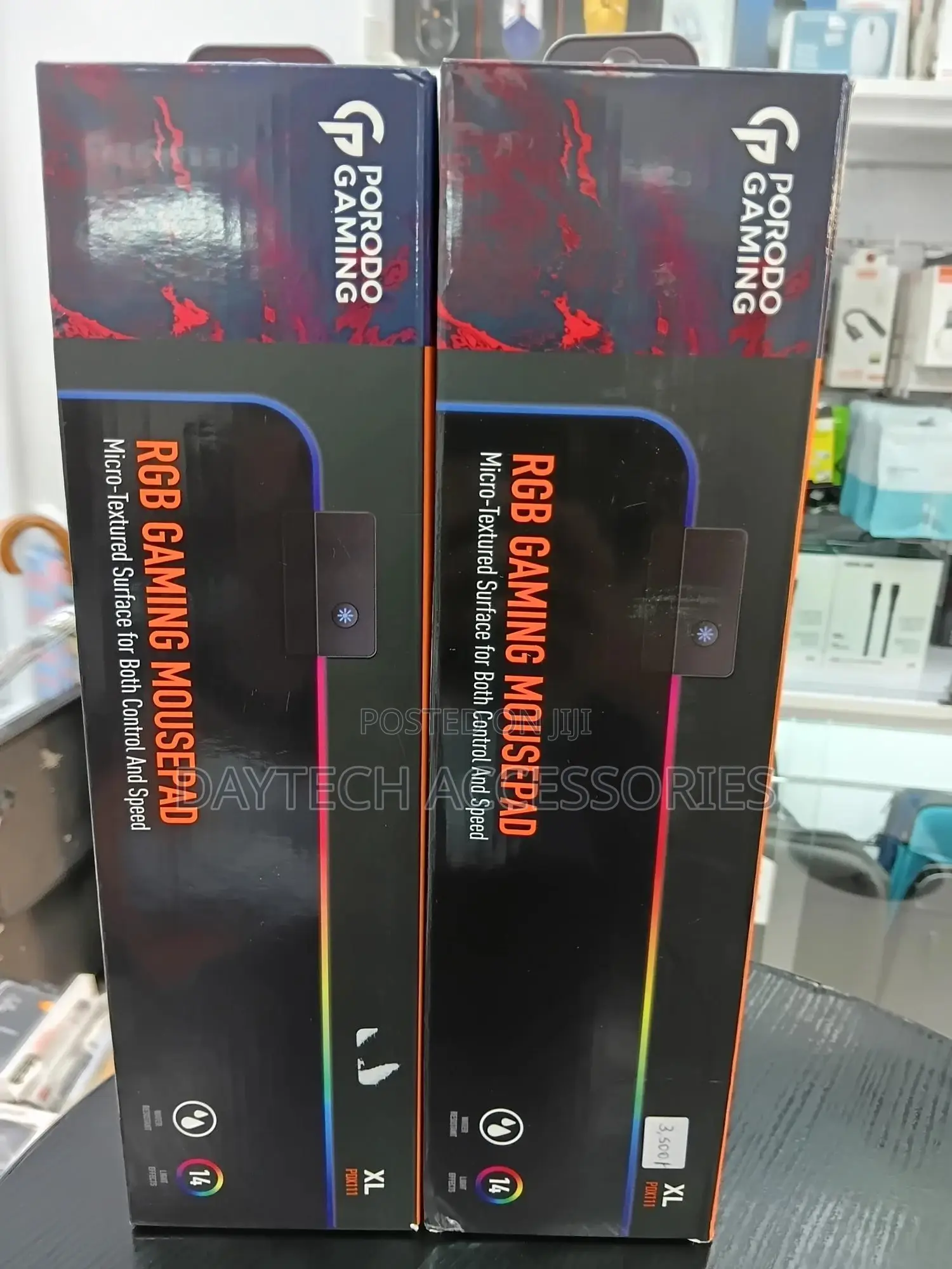 Porodo RGB Gaming Mousepads in Xl Size.