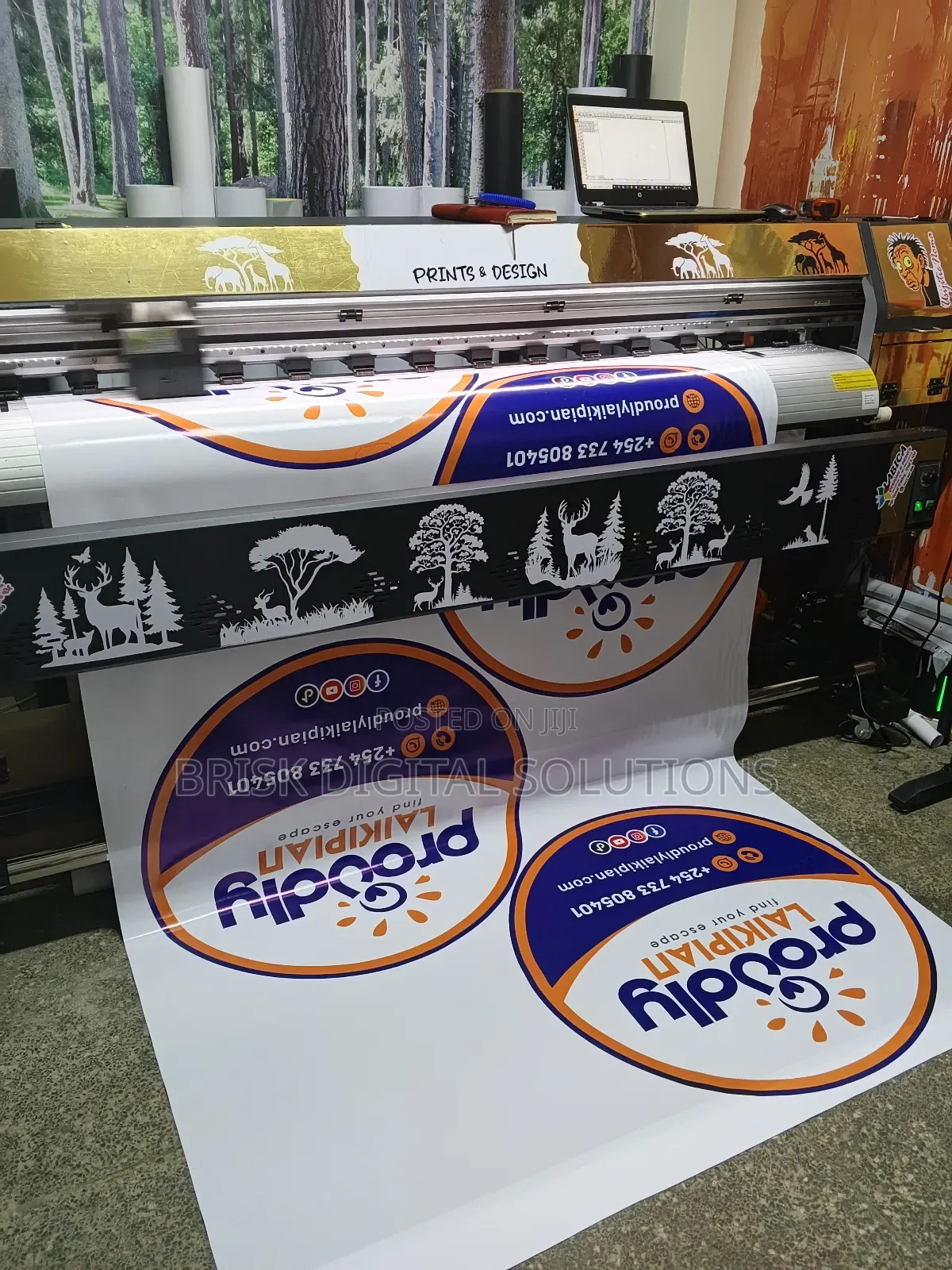Wheel Cover Printing and Production