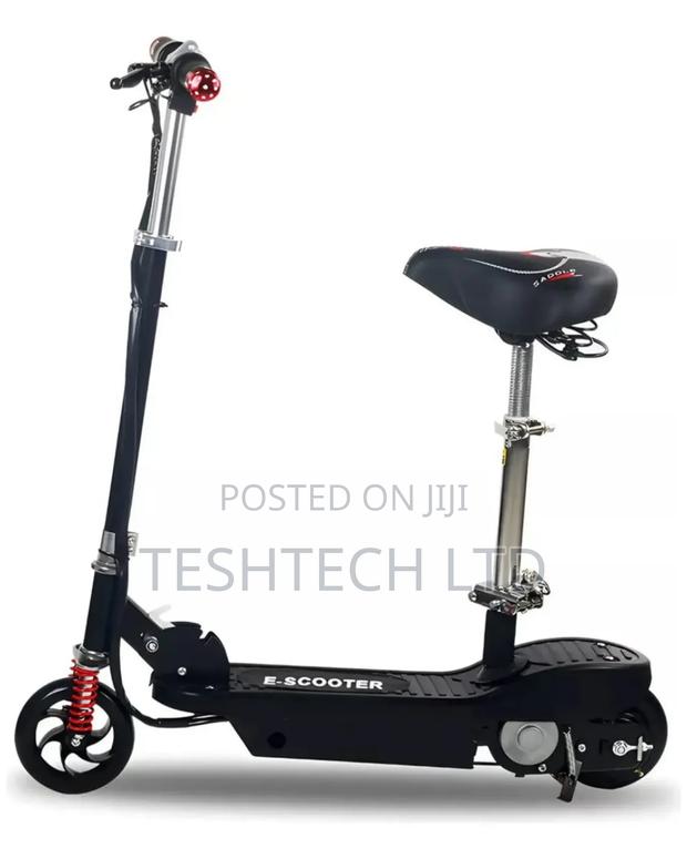 Kids Electric Scooter With Seat - main view