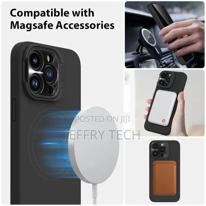 Nillkin Lenswing Magnetic Case Cover for iPhone 16 Pro Max – Sleek Pro