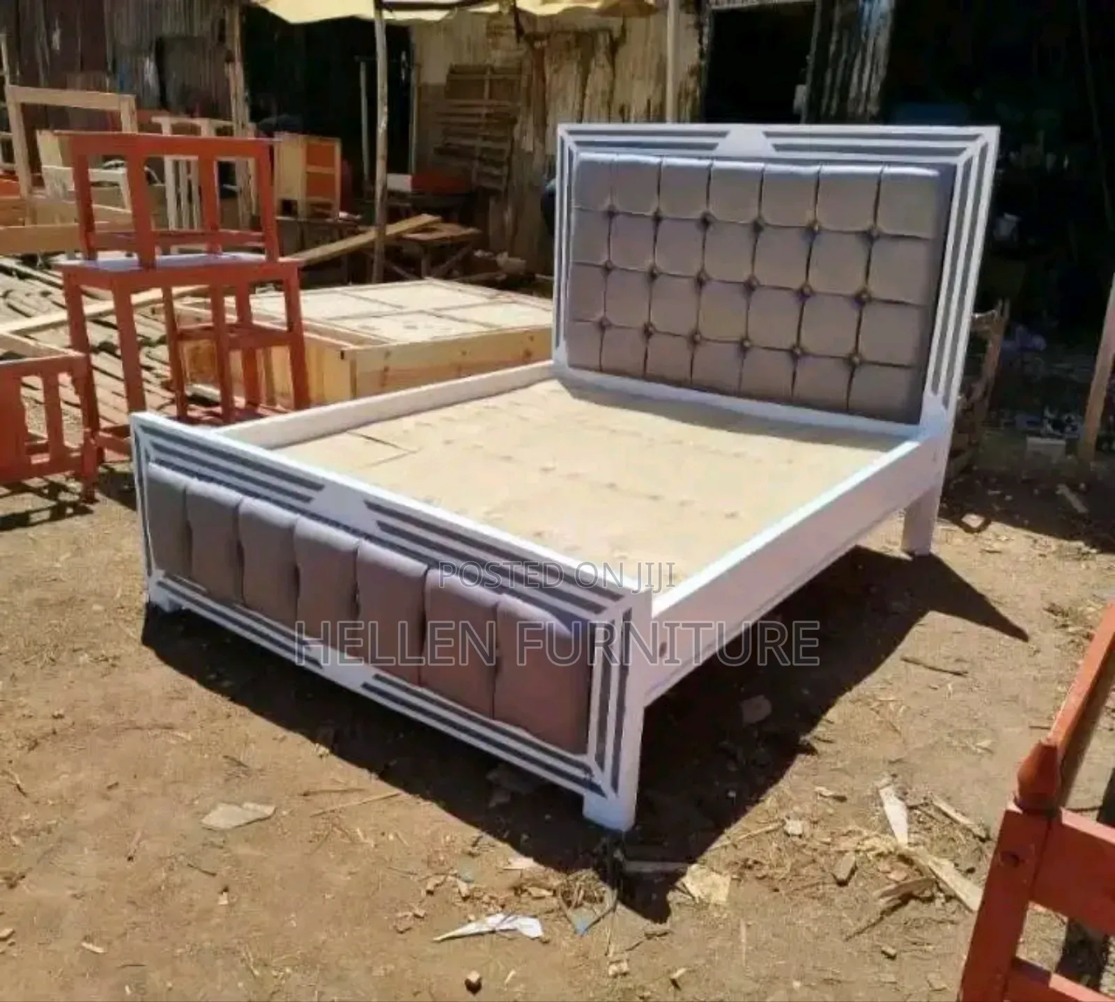 Mocket Bed 4by6 Brown in Colour