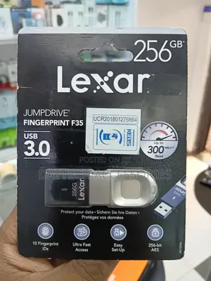 Lexar Jumpdrive Fingerprint F35 256gb Usb 3.0 Flash Drive