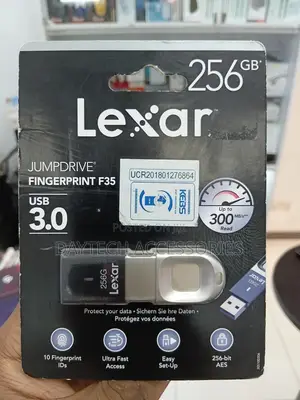Lexar Jumpdrive Fingerprint F35 256gb Usb 3.0 Flash Drive
