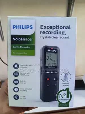 This Is a Philips Voicetracer Dvt1160 Audio Recorder.