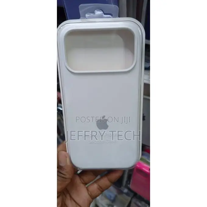iPhone 17 Pro Max Quality Protection Phone Cover in White Color