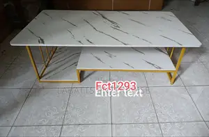 Executive White Marble Coffee Tables