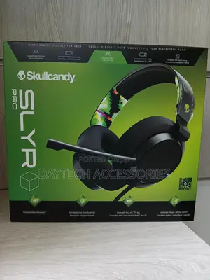 This Is a Skullcandy Slyr Pro Wired/Wireless Gaming Headset.