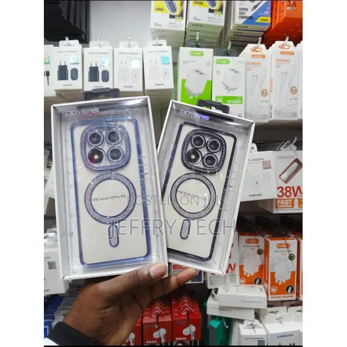 Redmi Note 14 Pro Phone Case/Cover With Glitters