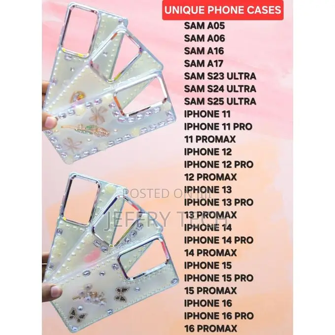 Clear Glitter Tpu Phone Case for Samsung Galaxy A17 – Shockproof Tran