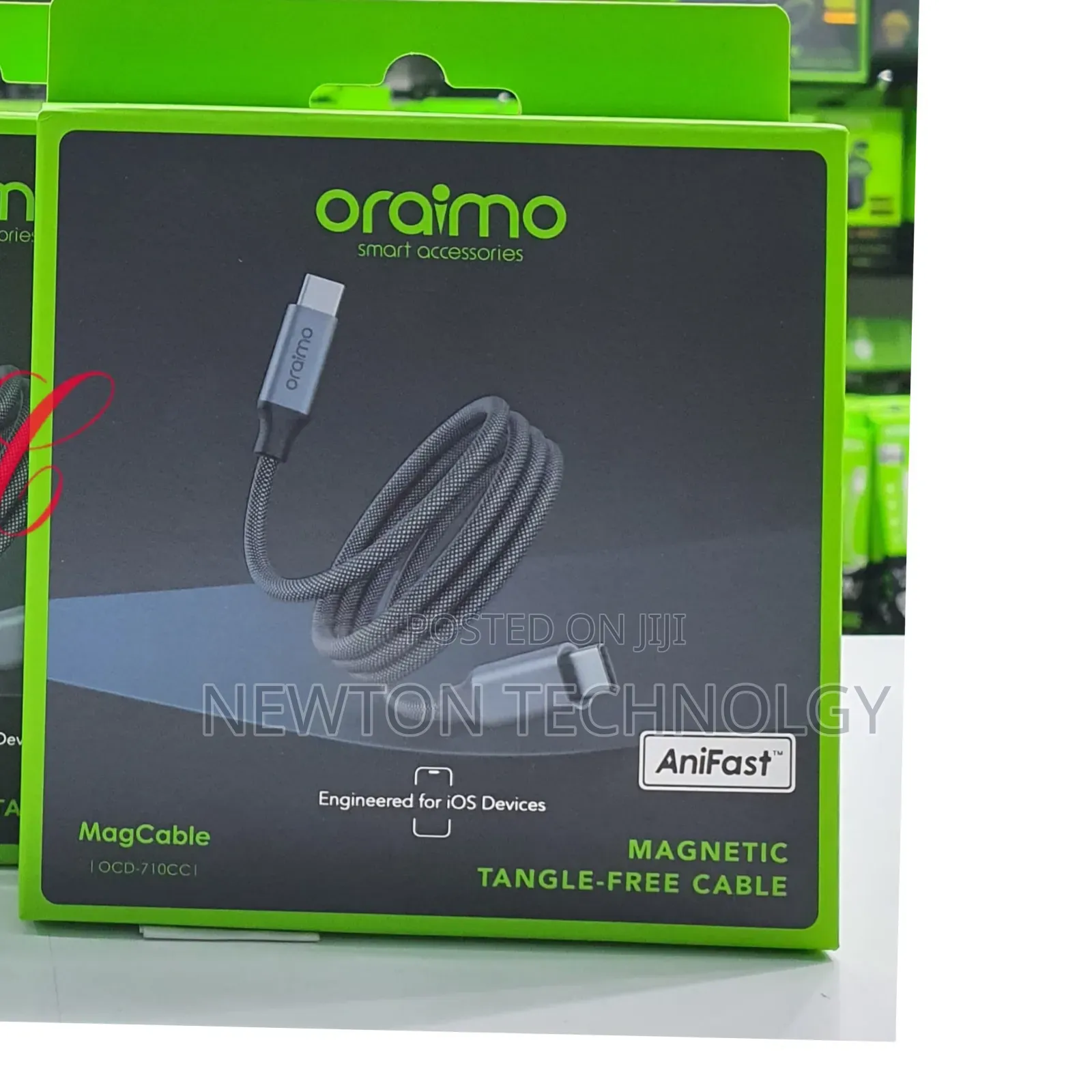 *Restocked;* Oraimo Magcable Ocd-710cc *20v/3a 60w Magnetic*