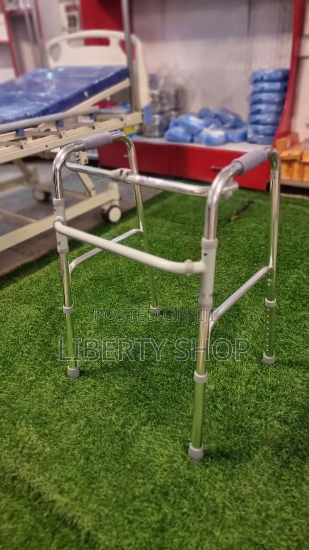 Adjustable Foldable Walking Frame - main view