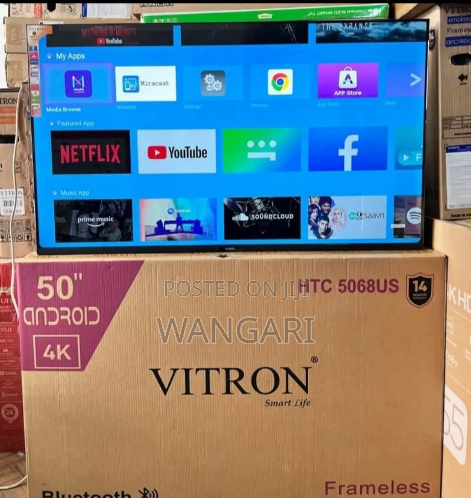 Fameless Vitron 50 Inch Android Tv