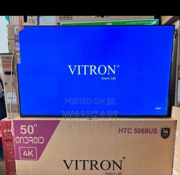 14 Months Warranty Vitron 50 Inch Android Tv
