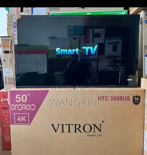 14 Months Warranty Vitron 50 Inch Android Tv