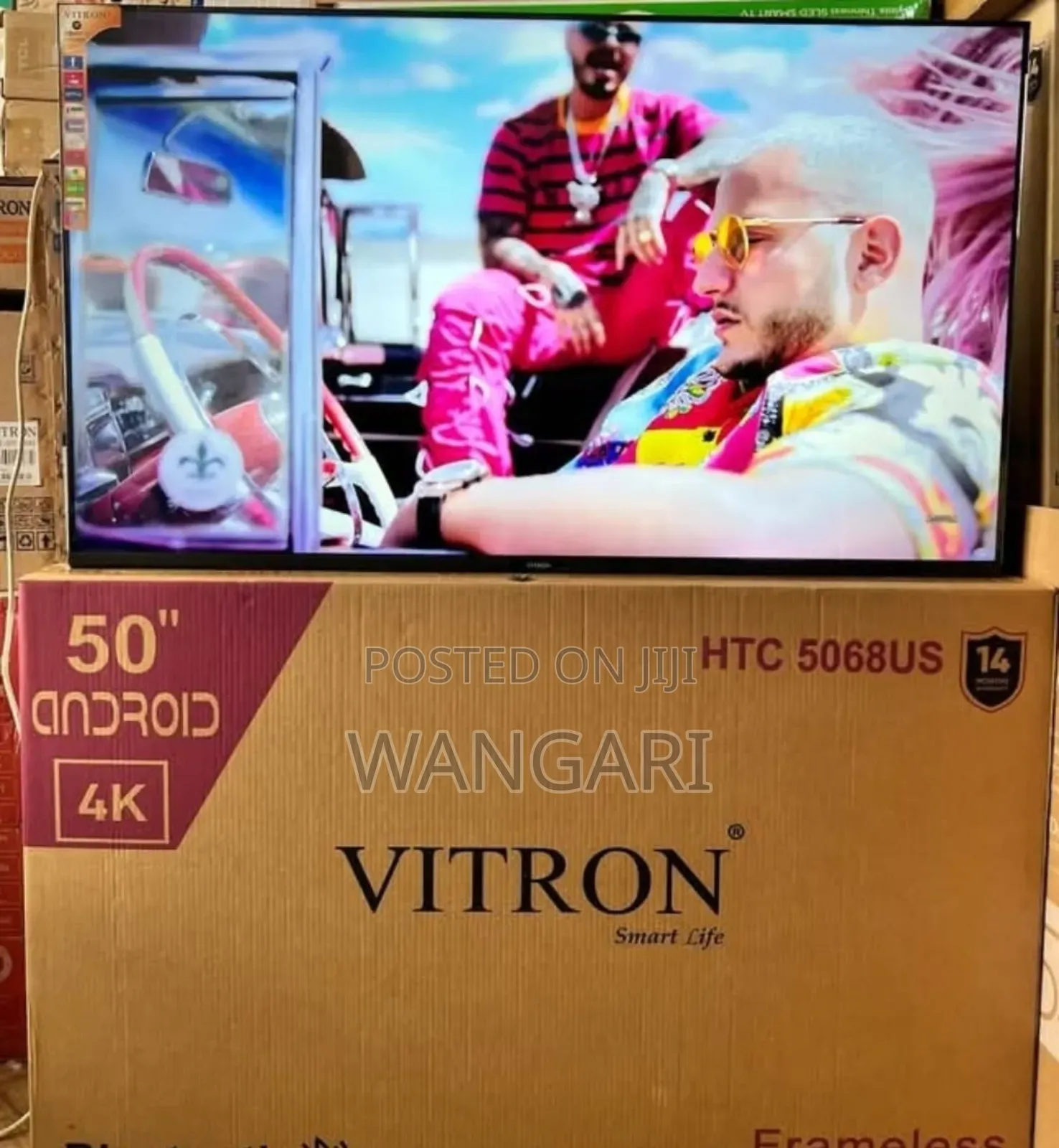 50 Inch Vitron Smart Television Android HTC 50