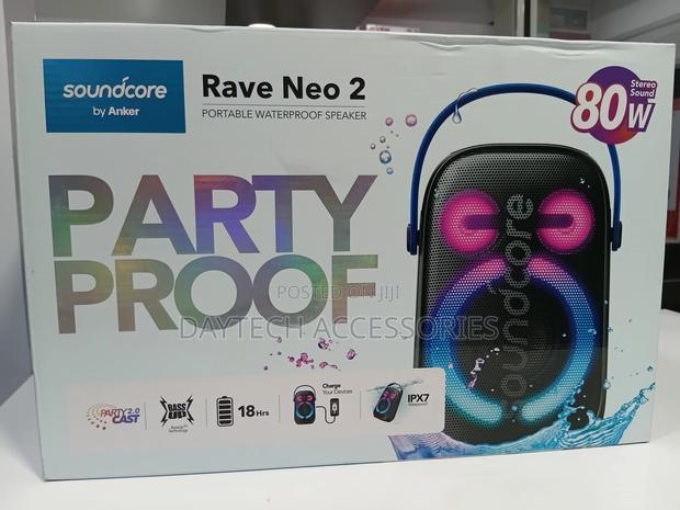 Anker Soundcore Rave Neo 2- 80w Ipx7 Waterproof Bluetooth Speaker - main view