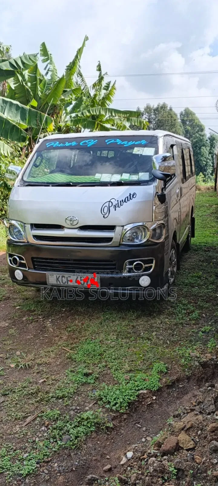 Toyota HiAce 2008 White