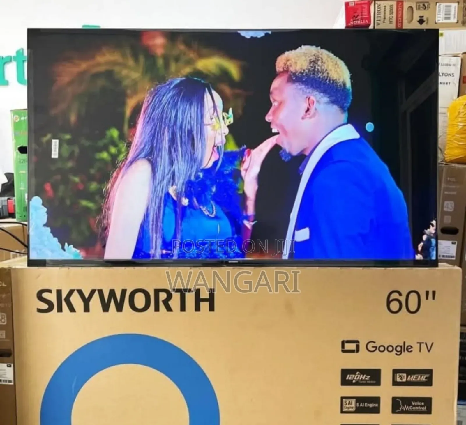 Frameless Skyworth 60 Inch Smart Tv