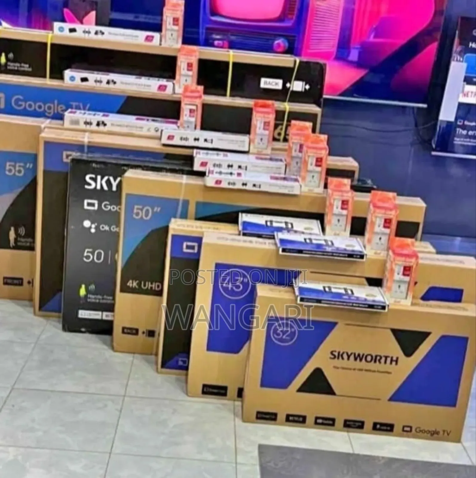 Youtube Netflix Skyworth 32 Inch Google Tv