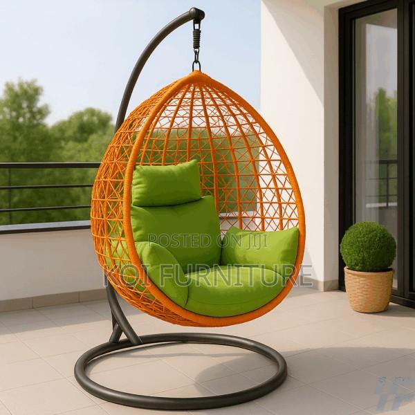 Home Chair; Balcony Outdoor Rattan Hammock Swing Chair