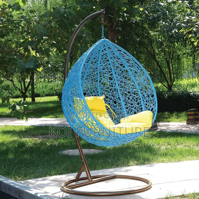 Home Chair; Balcony Outdoor Rattan Hammock Swing Chair