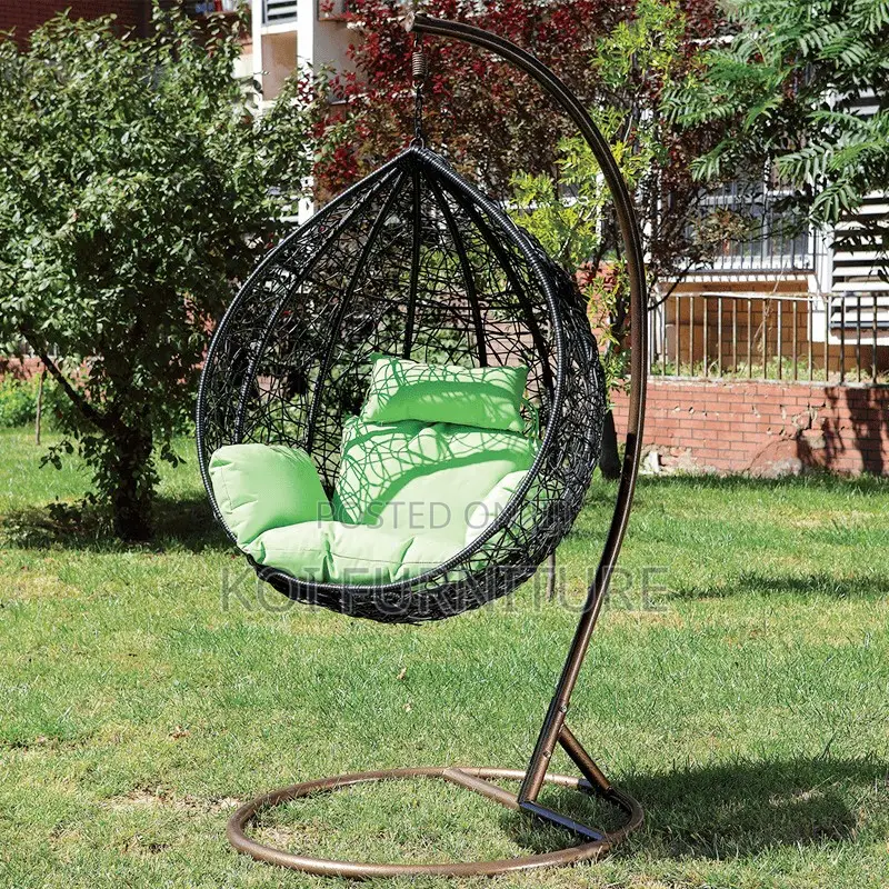 Home Chair; Balcony Outdoor Rattan Hammock Swing Chair