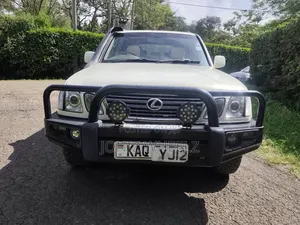 Toyota Land Cruiser HDJ 100 2001 Off white