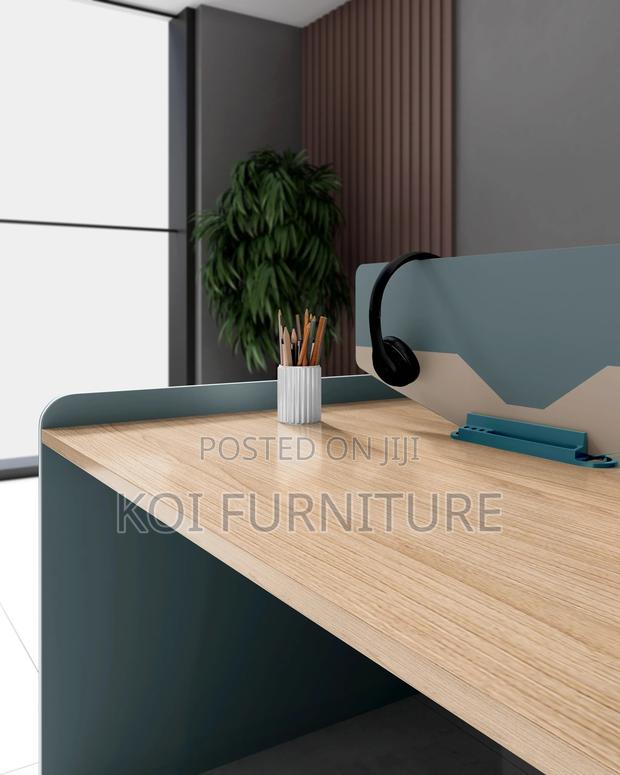 Office Workstation; Concise Two Users Executive Workstation Desk - thumbnail 7