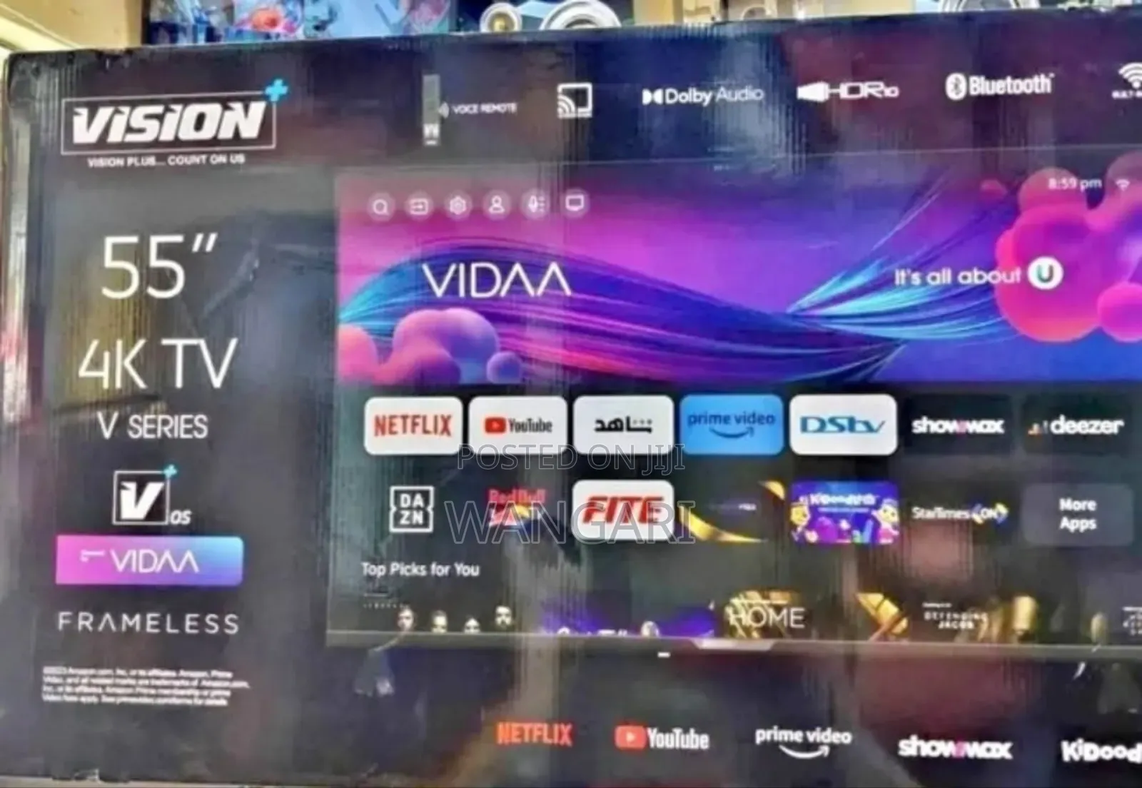 Vision 55 Inch 4 K Television v Series