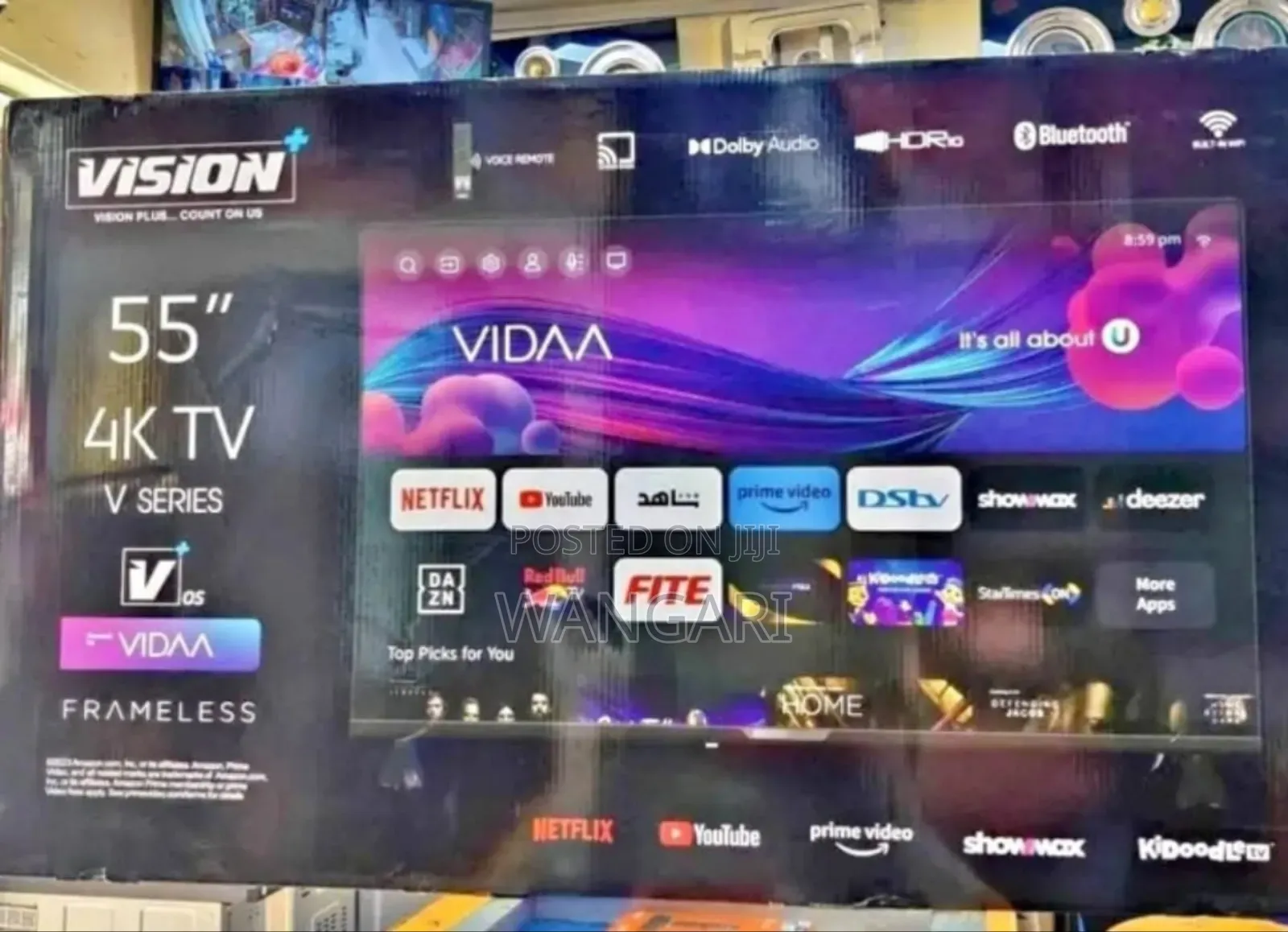 Vision 55 Inch 4 K Television v Series