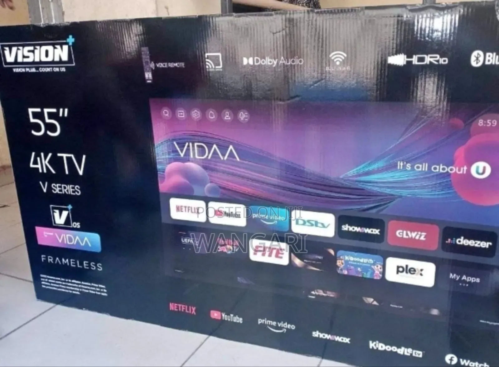 Youtube Netflix Vision 55 Inch 4 K Television v Series