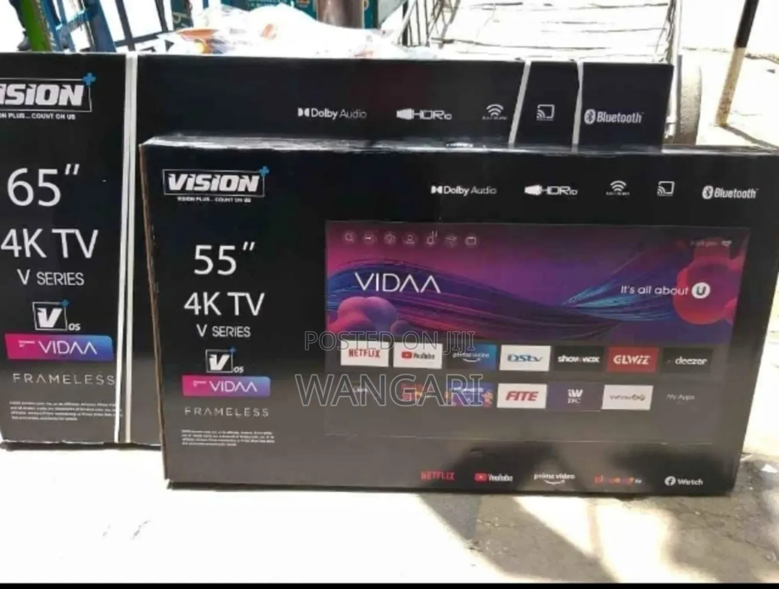 Vidaa Vision 55 Inch 4 K Television v Series