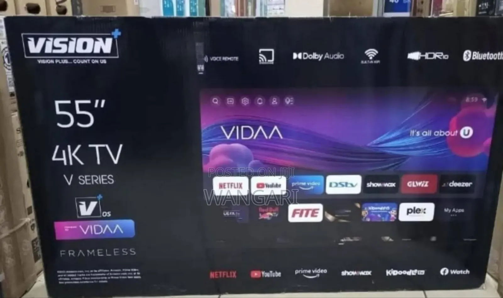14 Months Warranty Vision 55 Inch 4 K Television v Series