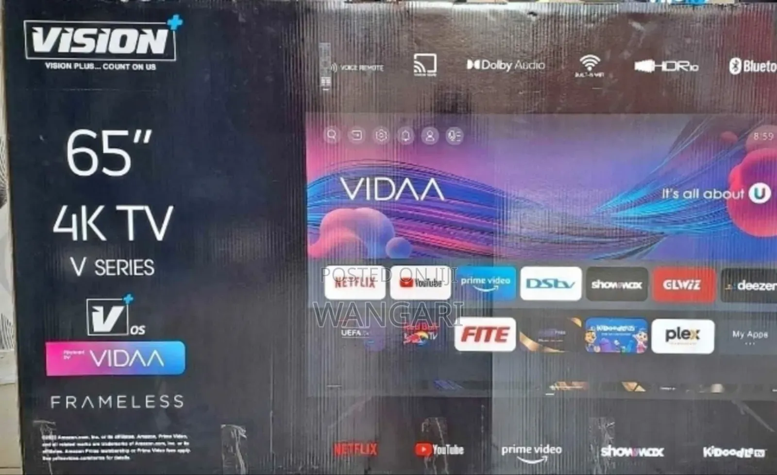14 Months Warranty Vision 55 Inch 4 K Television v Series