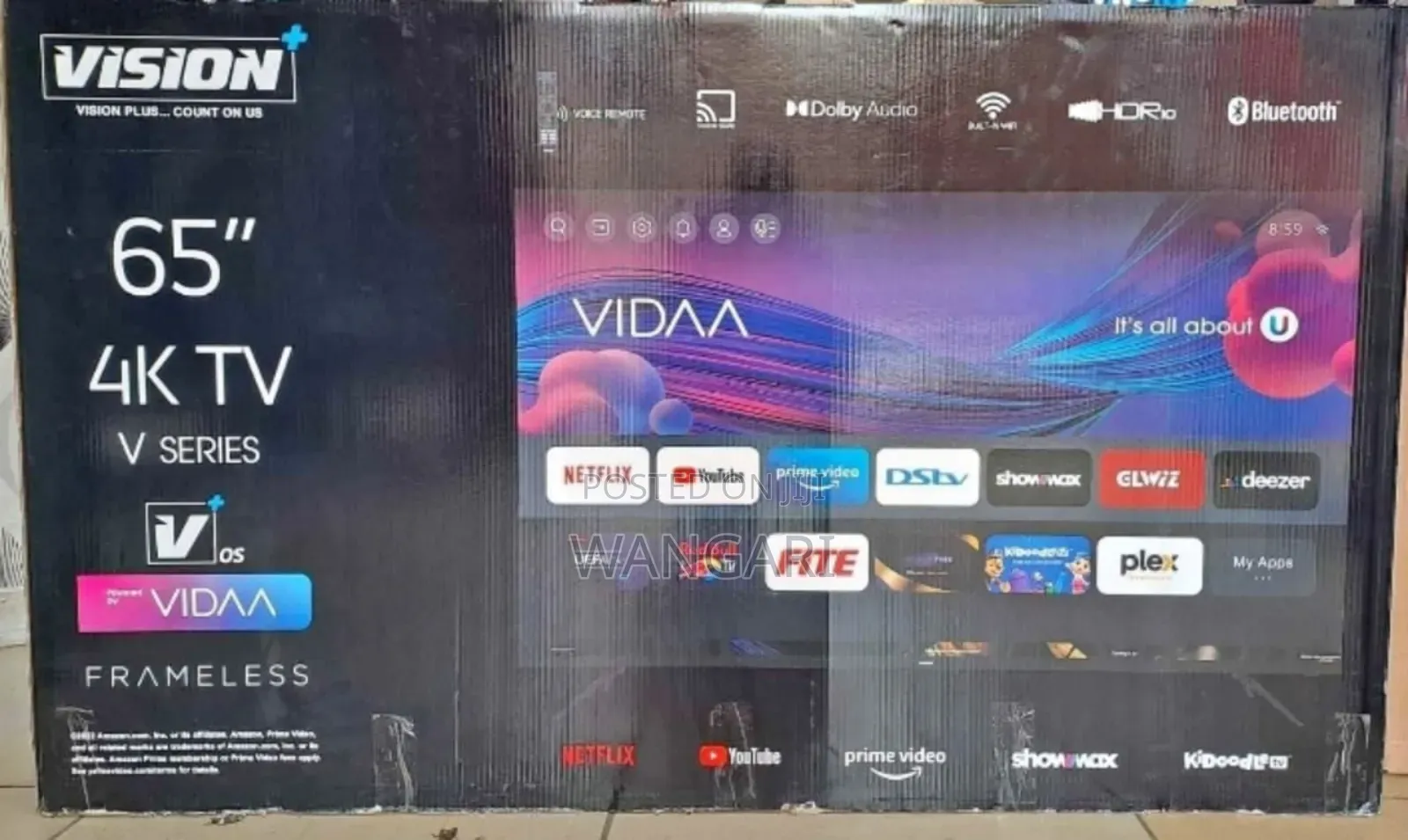 14 Months Warranty Vision 55 Inch 4 K Television v Series