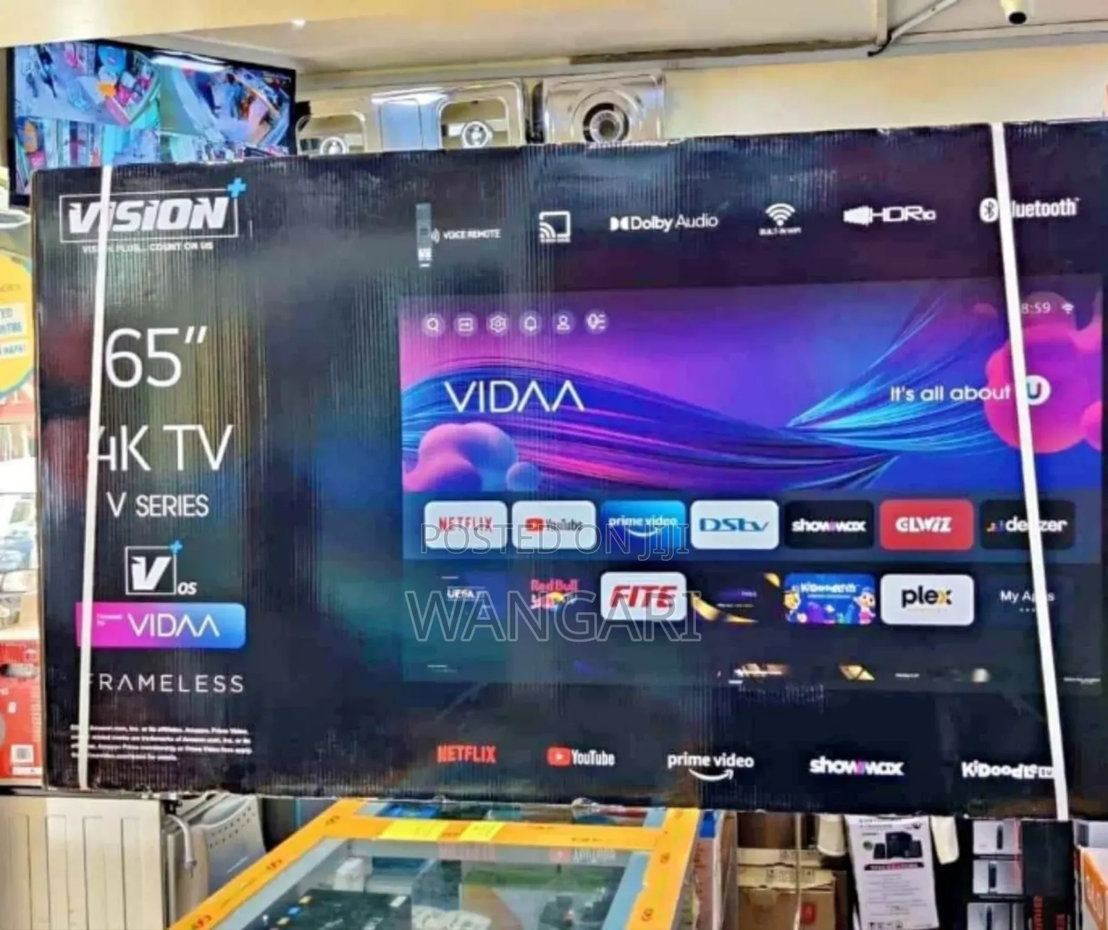Youtube Netflix Vision 55 Inch 4 K Television v Series