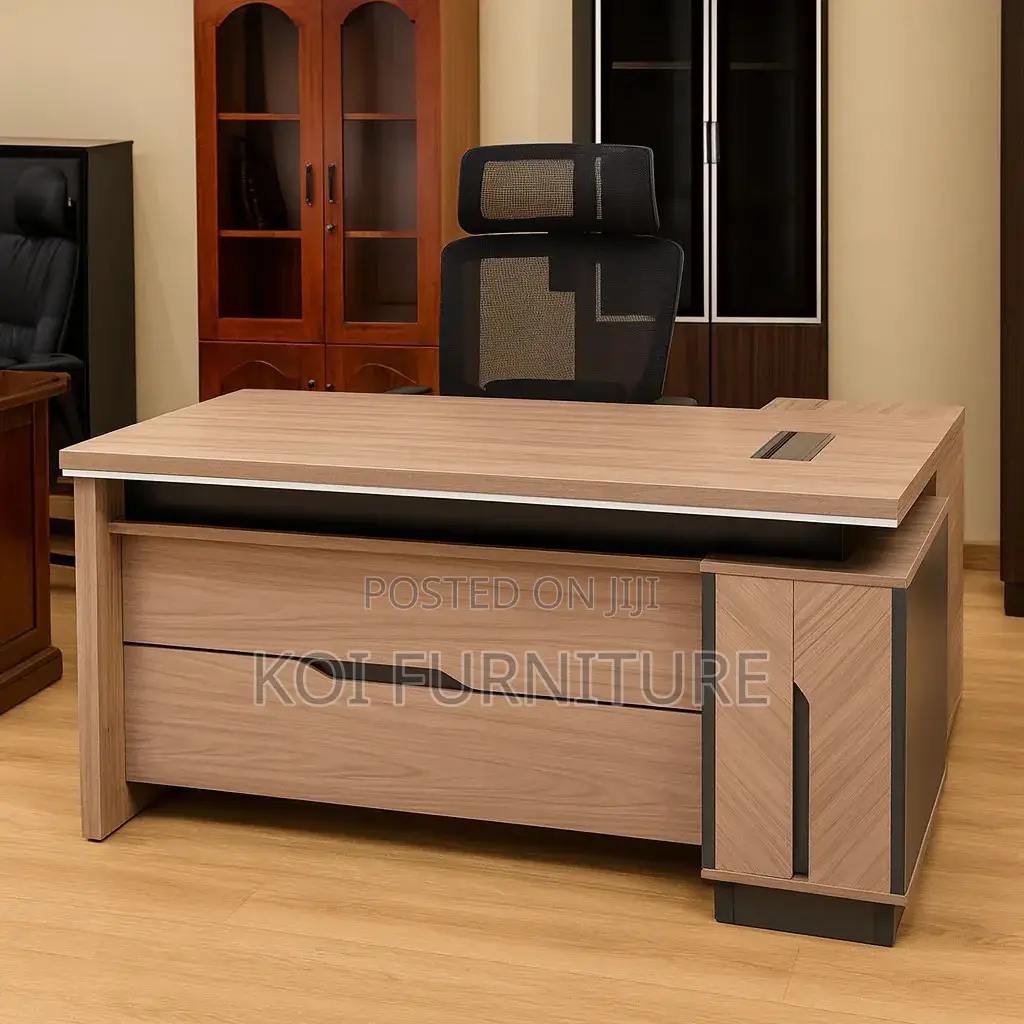Office Desk; 180cm Executive Advanced Modern L Shaped Desks