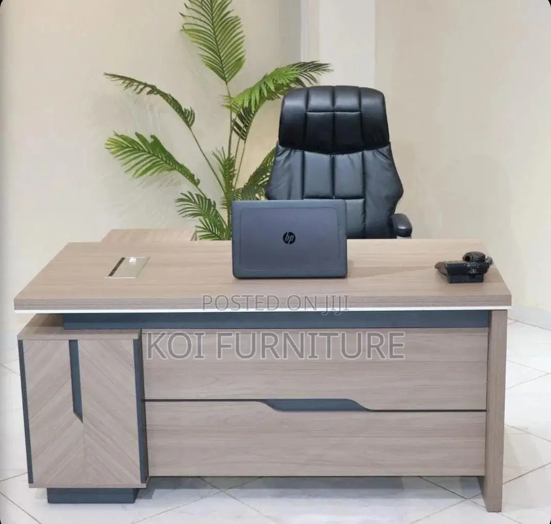 Office Desk; 180cm Executive Advanced Modern L Shaped Desks
