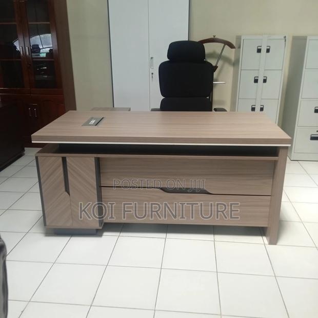 Office Desk; 180cm Executive Advanced Modern L Shaped Desks - thumbnail 4