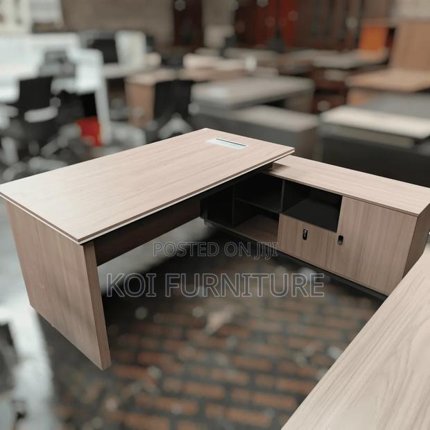 Office Desk; 180cm Executive Advanced Modern L Shaped Desks - thumbnail 5