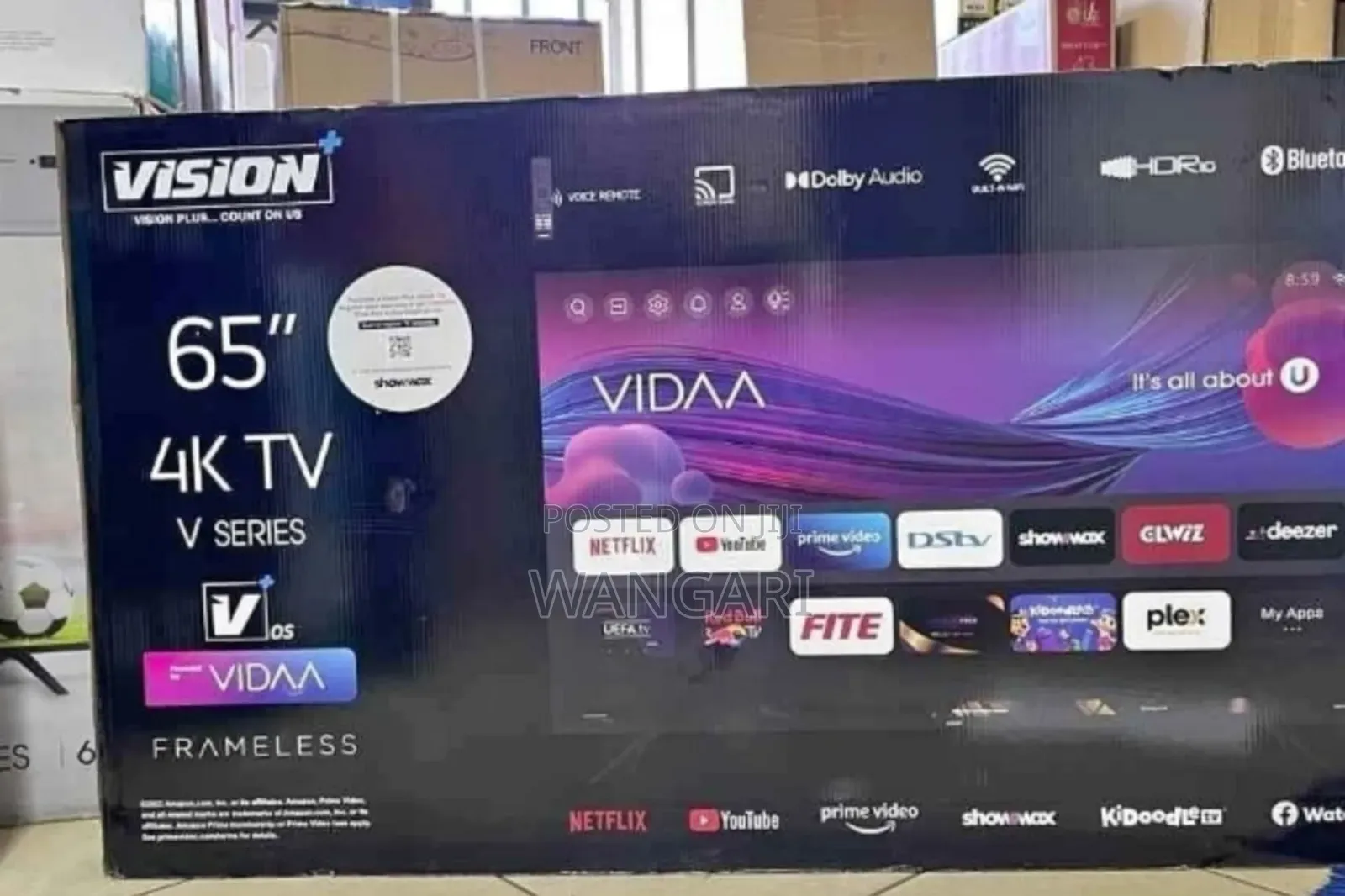 Prime Video Vision 65 Inch 4 K Television v Series