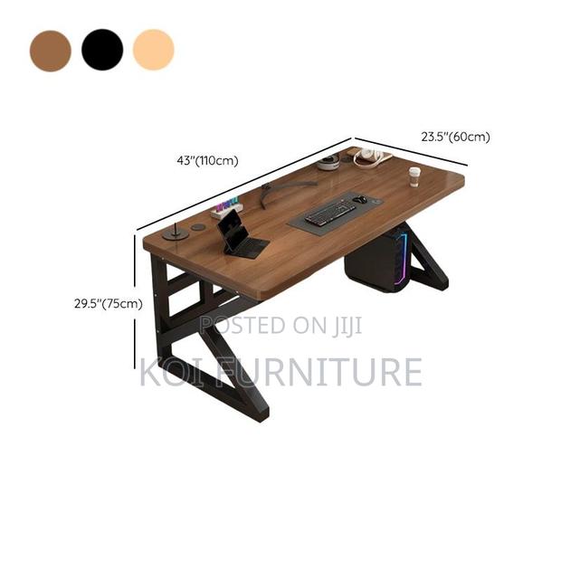 Office Desk; Home Office Computer Gaming Desk - thumbnail 3
