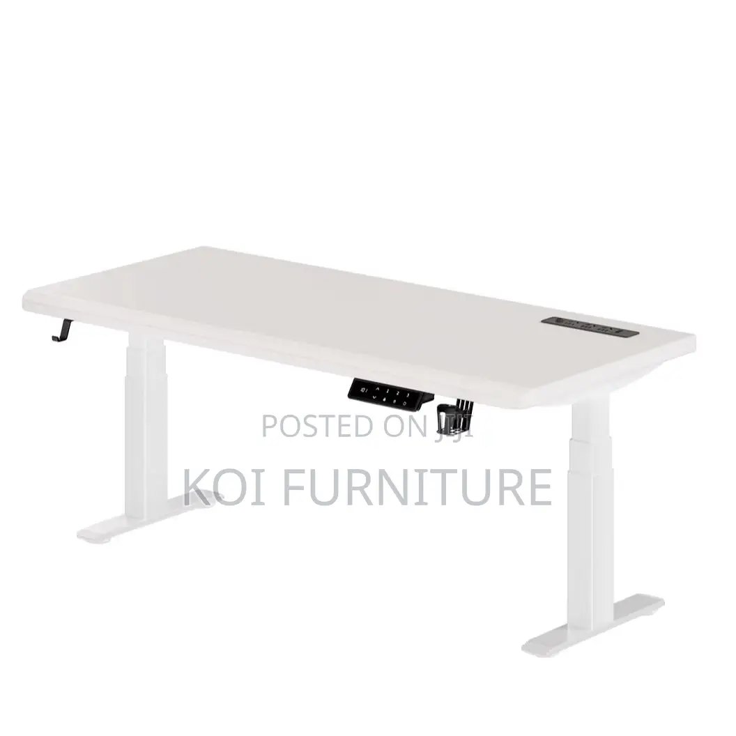 Office Desk; 1400mm Height Adjustable Gaming Electric Desk