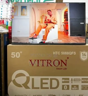 Youtube Netflix Qled 50 Inch Vitron Television